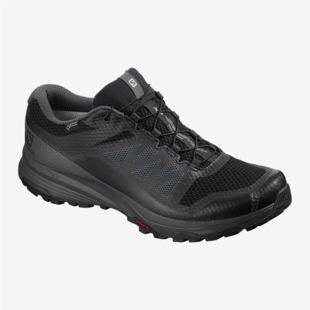 Salomon XA DISCOVERY GTX Mens Trail Running Shoes Black UK BSUJ